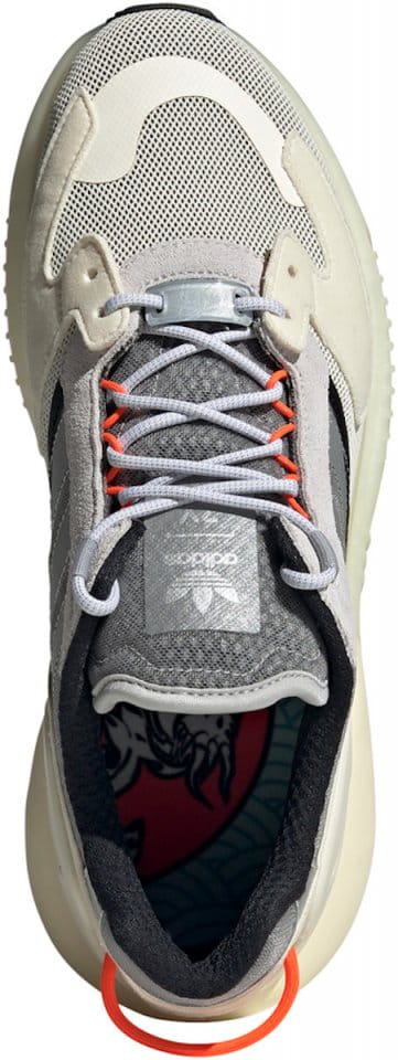 Adidas ZX 5K Boost Lerna Silver Metallic / Cream White / Solar Red - GY5993  | Sneaker District