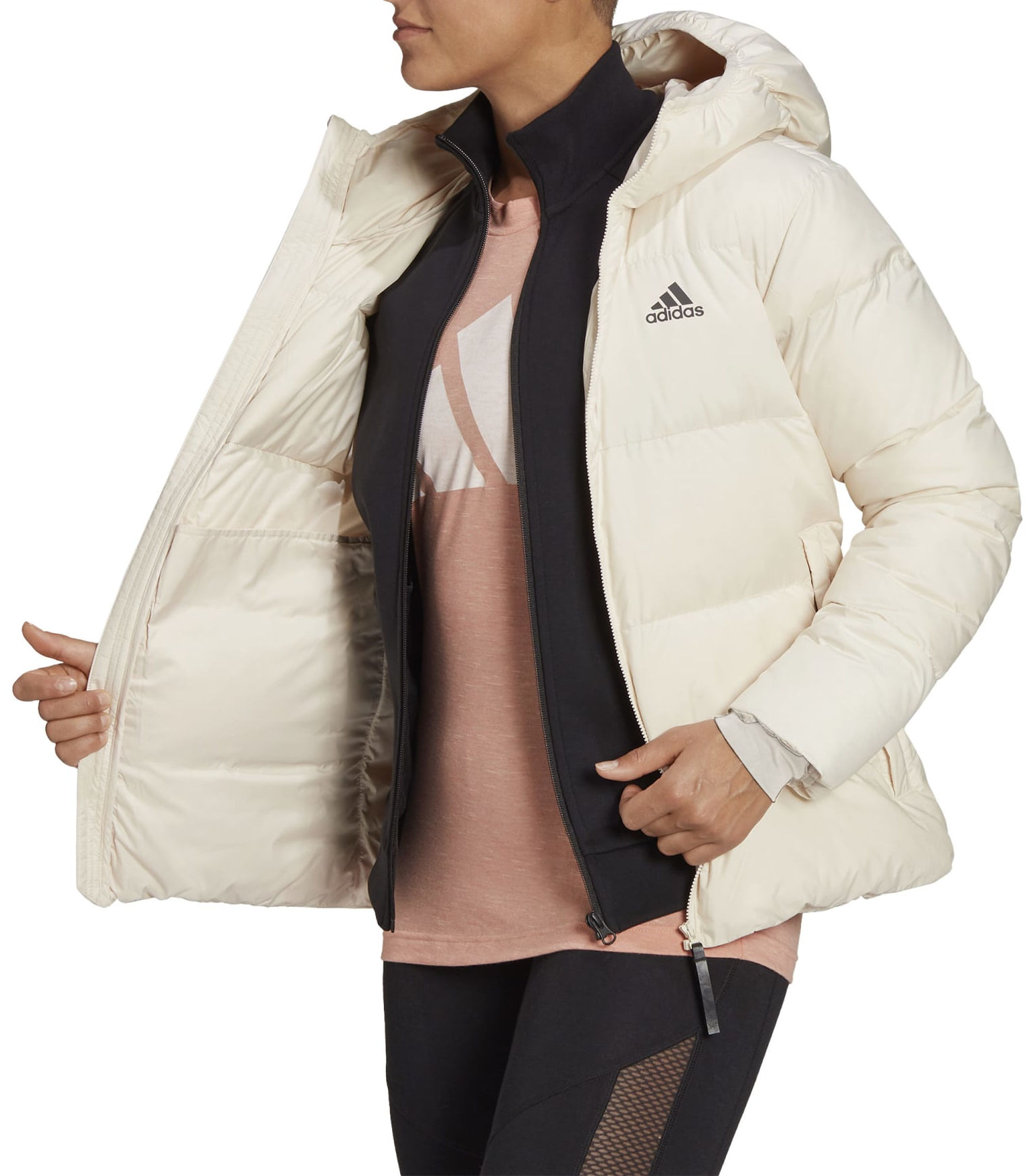 Hooded jacket adidas Sportswear W 11.11 BB DOWN