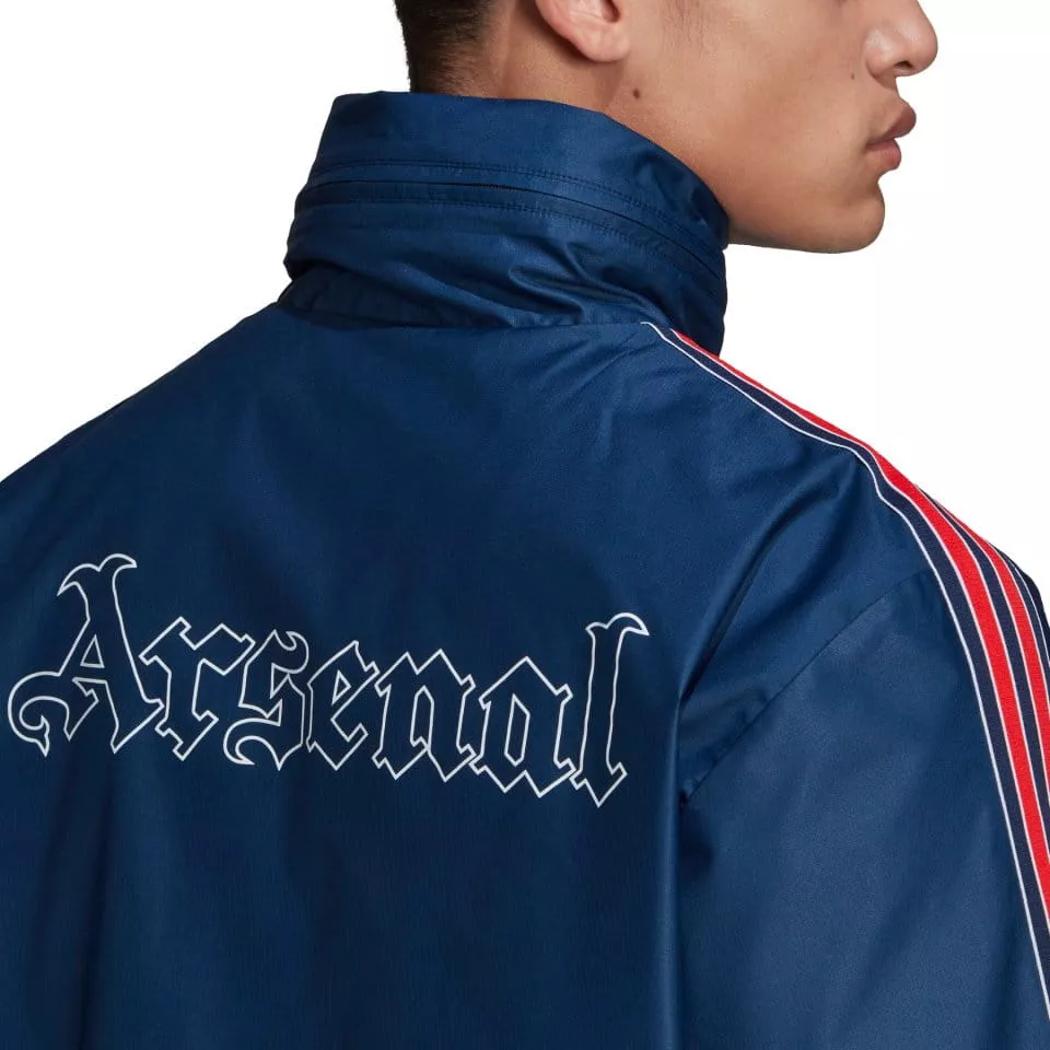 Pánská bunda s kapucí adidas Originals Arsenal Rain