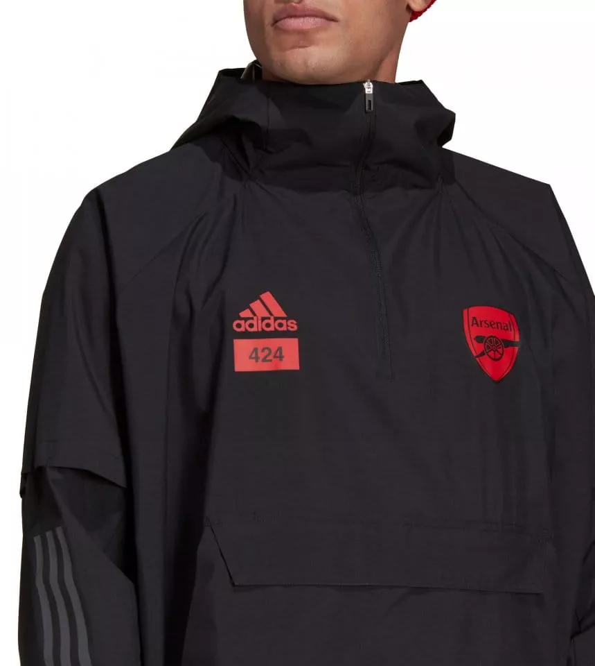 Kapuzenjacke adidas AFC X 424 PONCH