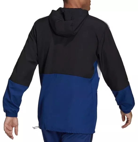 Pánská bunda s kapucí adidas Tiro Primeblue Warm