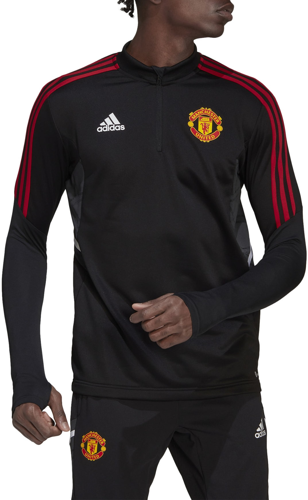 Long-sleeve T-shirt adidas MUFC TR TOP