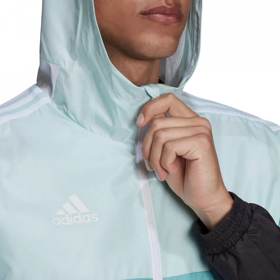 Bunda s kapucňou adidas Sportswear TIRO WB BL