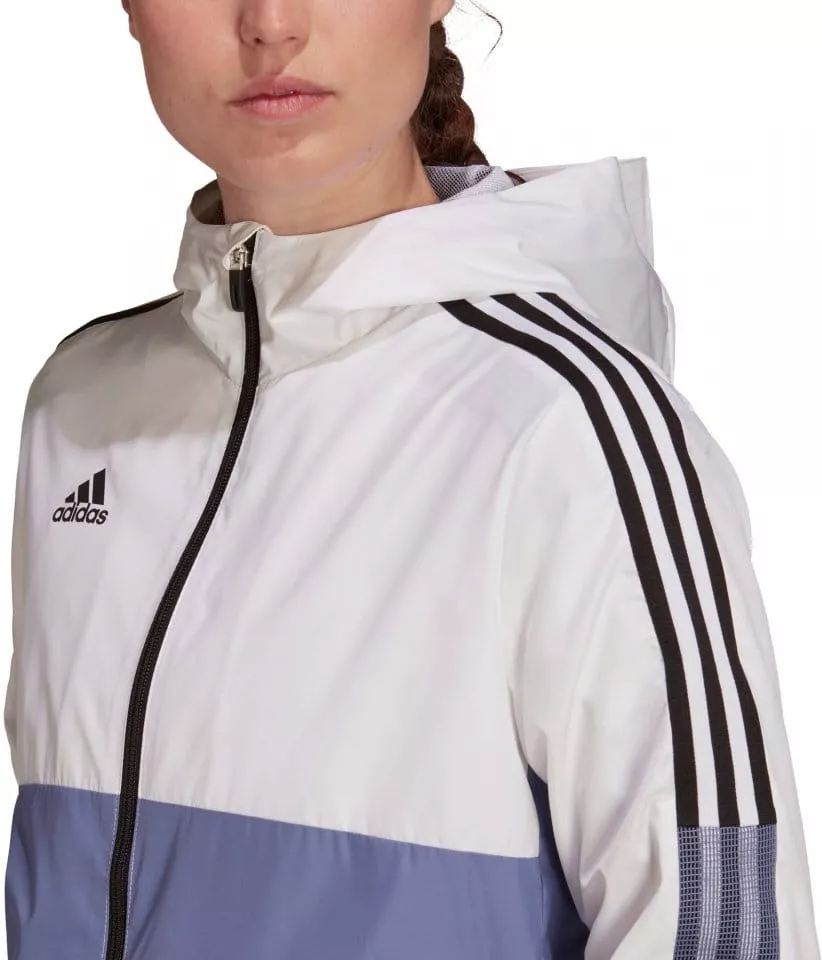 Hooded jacket adidas Sportswear TIRO WB BL W