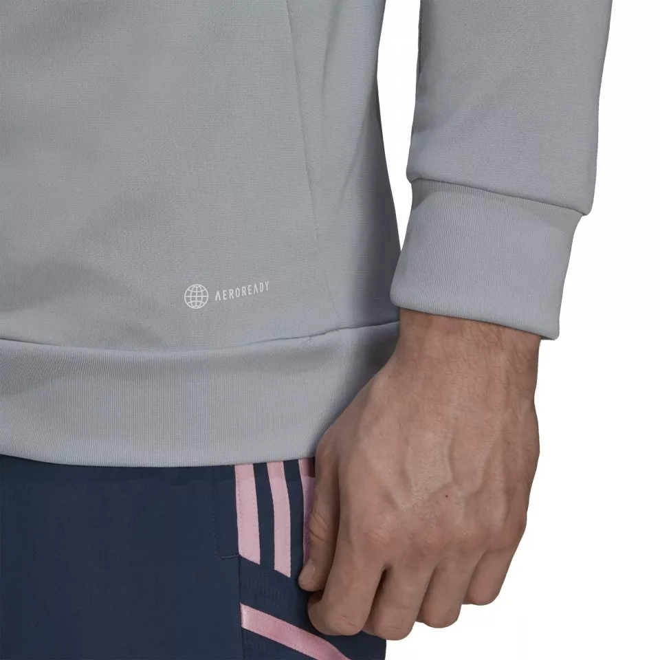 Φούτερ-Jacket με κουκούλα adidas AFC TK HOOD