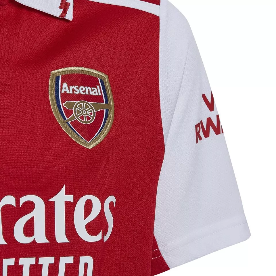 Dětský domácí fotbalový dres s krátkým rukávem adidas Arsenal FC 2022/23