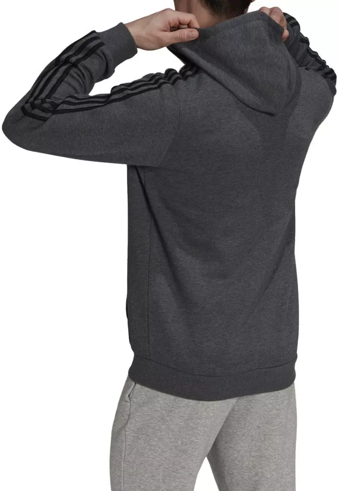 Φούτερ-Jacket με κουκούλα adidas Sportswear M 3S FL FZ HD