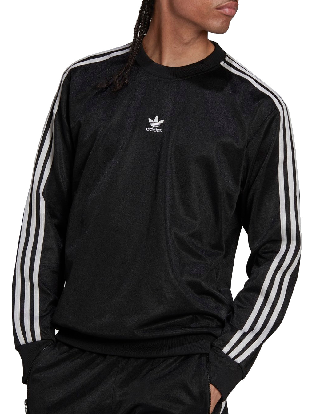 Sweatshirt adidas Originals Adicolor Classics Trefoil High Shine