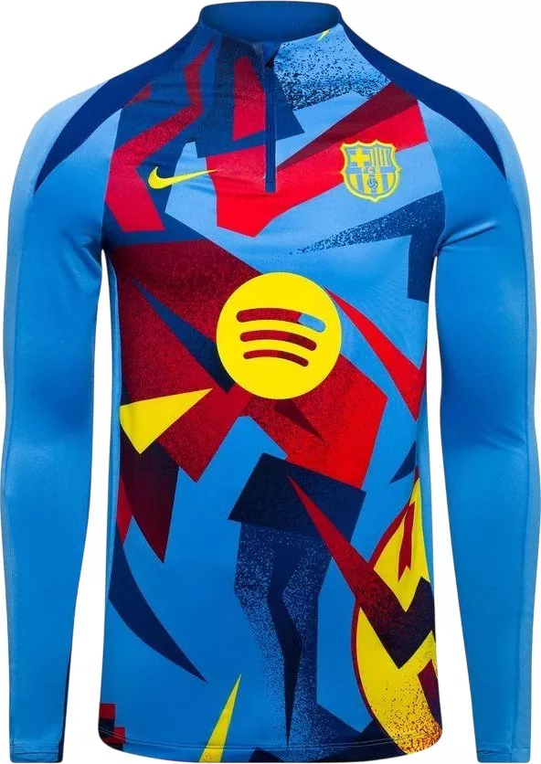 Tričko s dlhým rukávom Nike Dri-FIT FC Barcelona 4th Pre-Match Drill 2025/26 Kids