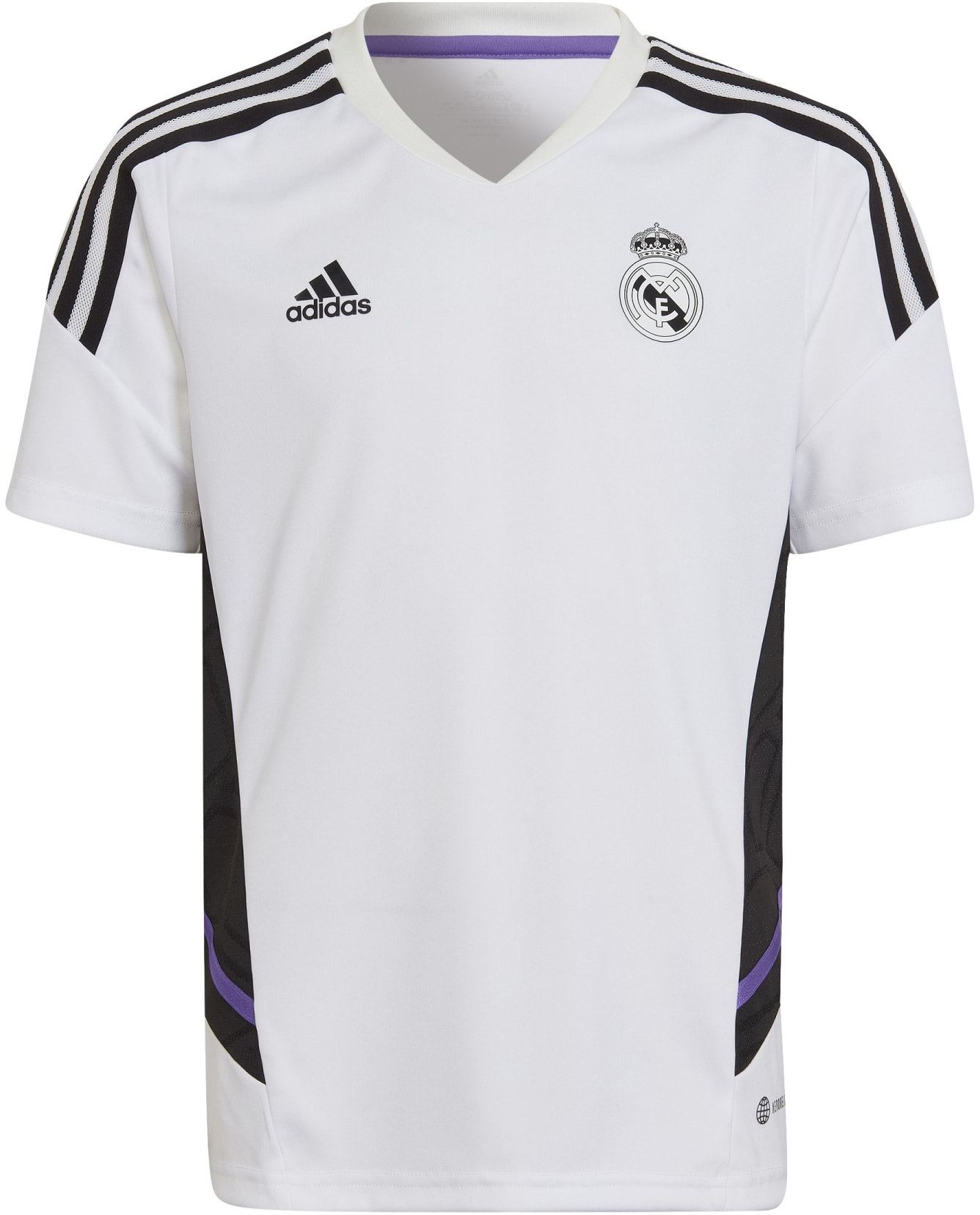 Dětský tréninkový dres s krátkým rukávem adidas Real Madrid Condivo 22