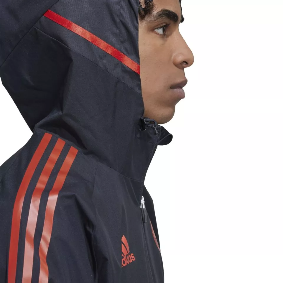 Pánská bunda s kapucí adidas FC Bayern Condivo 22 All-Weather