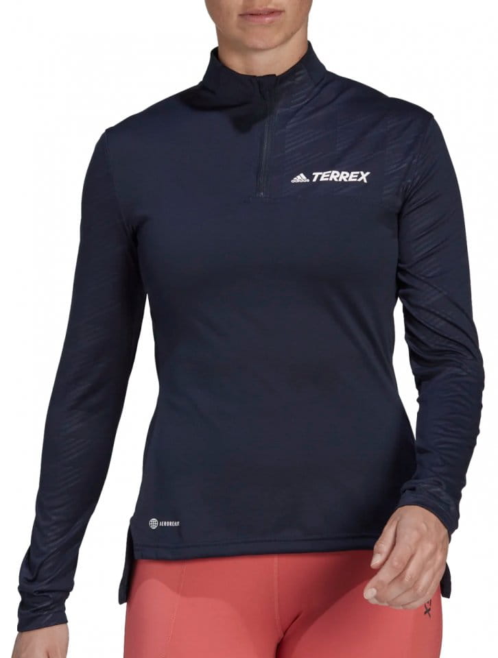 トップス T Long-sleeve T-shirt adidas Terrex Multi Half-Zip - Top4Running.com