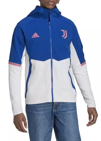 Jacheta cu gluga adidas JUVE EU ANTHEM