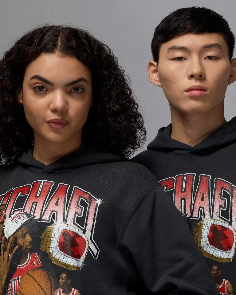 Φούτερ-Jacket με κουκούλα Jordan Flight Fleece Graphic Hoody