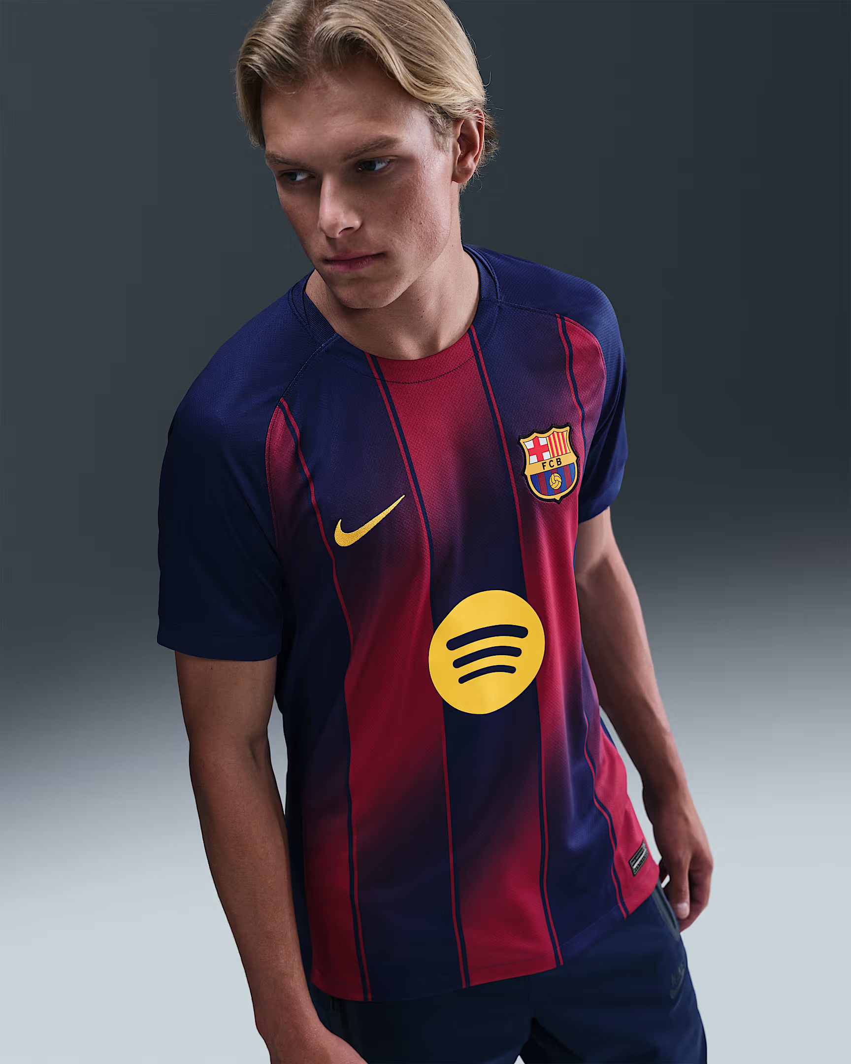 Nike Dri FIT FC Barcelona Stadium Home Jersey 2025 26 11teamsports ie