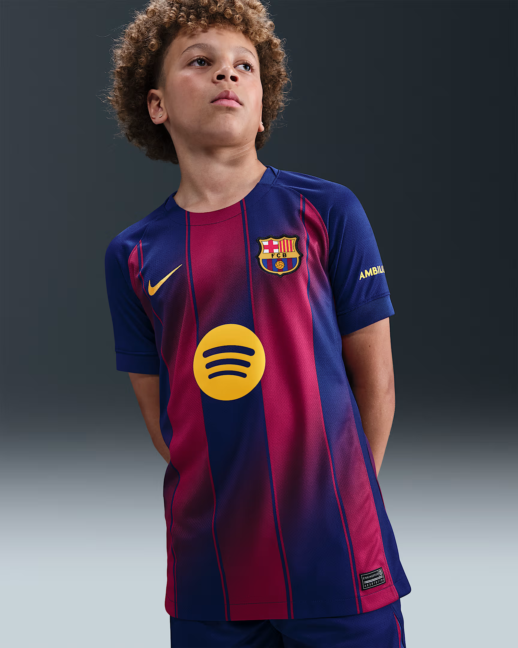 【激レア】Nike FC Barcelona 50周年記念ユニホームSサイズ Camisa Nike Dri-FIT FC Barcelona Stadium Home 2025/26 Kids