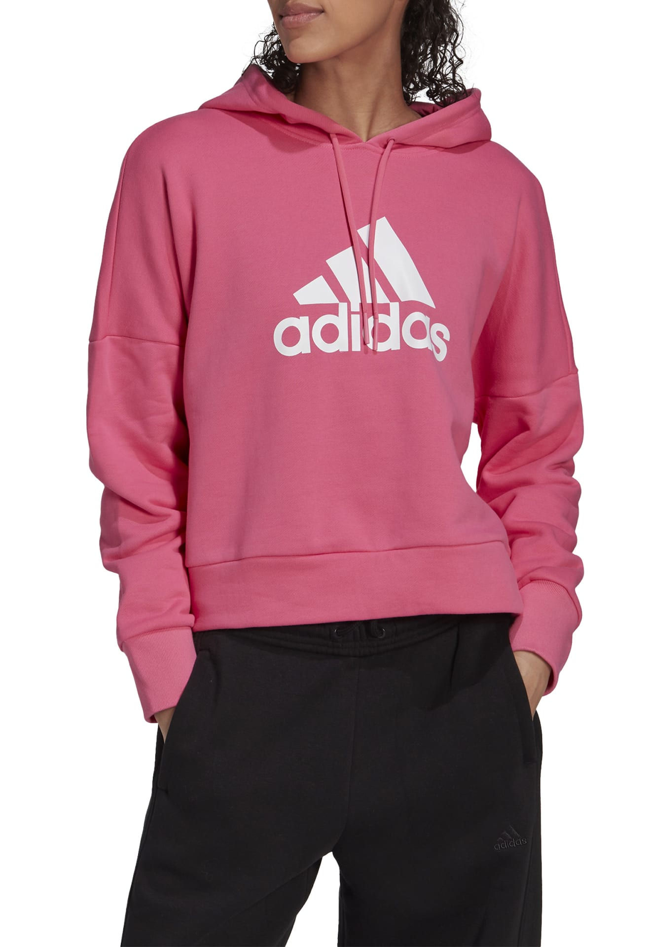 Hanorac cu gluga adidas Sportswear W FI BOS HOODIE