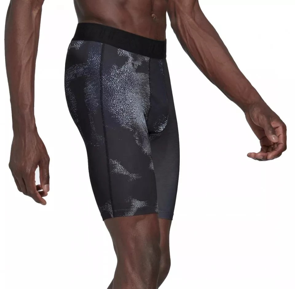 adidas Men's Techfit All Over Print Tights