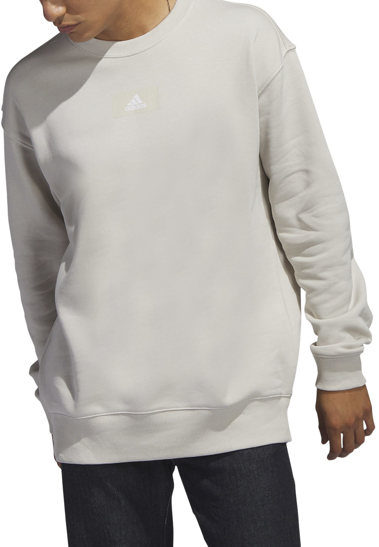 adidas Sportswear Essentials FeelVivid Cotton Fleece Sweatshirt Melegítő felsők