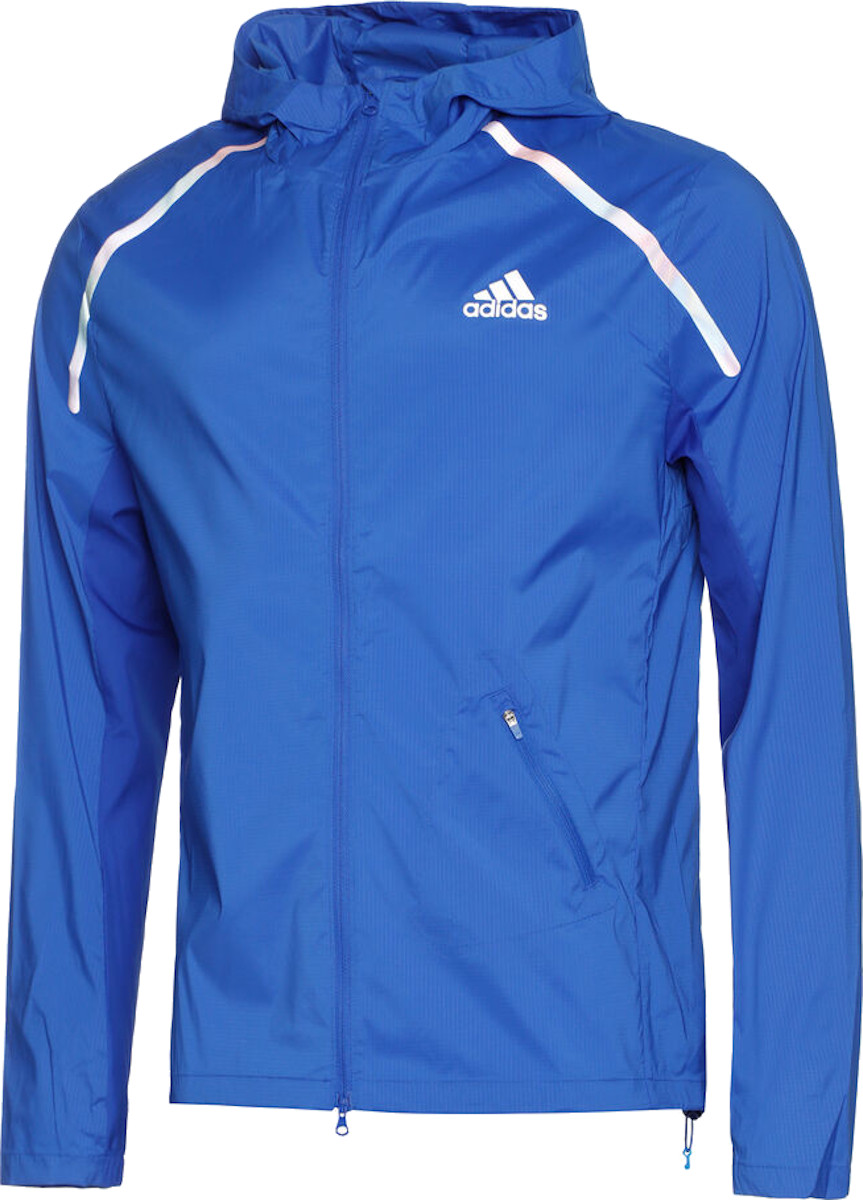 Τζάκετ με κουκούλα adidas MARATHON JKT