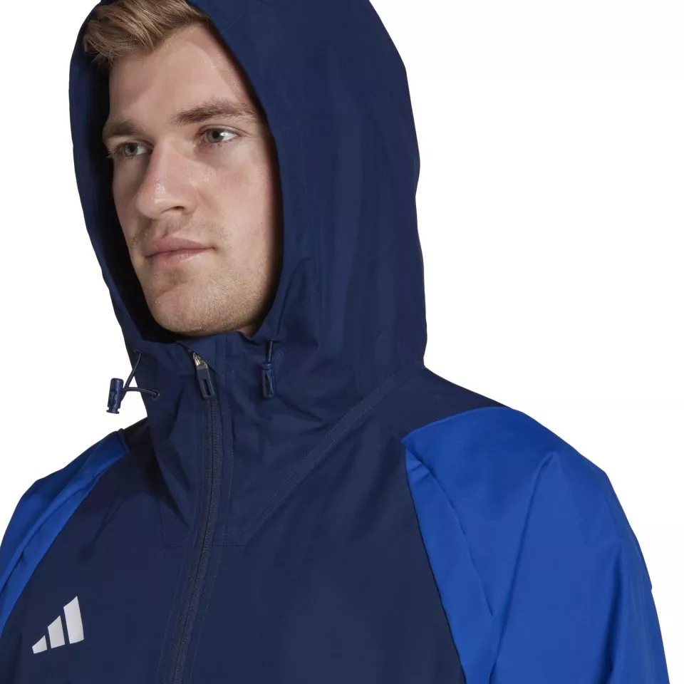 Pánská fotbalová bunda s kapucí adidas Tiro 23 Competition All-Weather