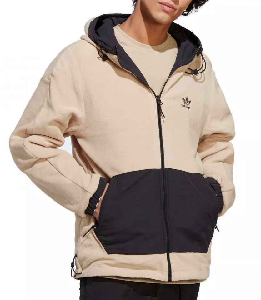 Pánská bunda s kapucí adidas Originals Reversible Polar Fleece