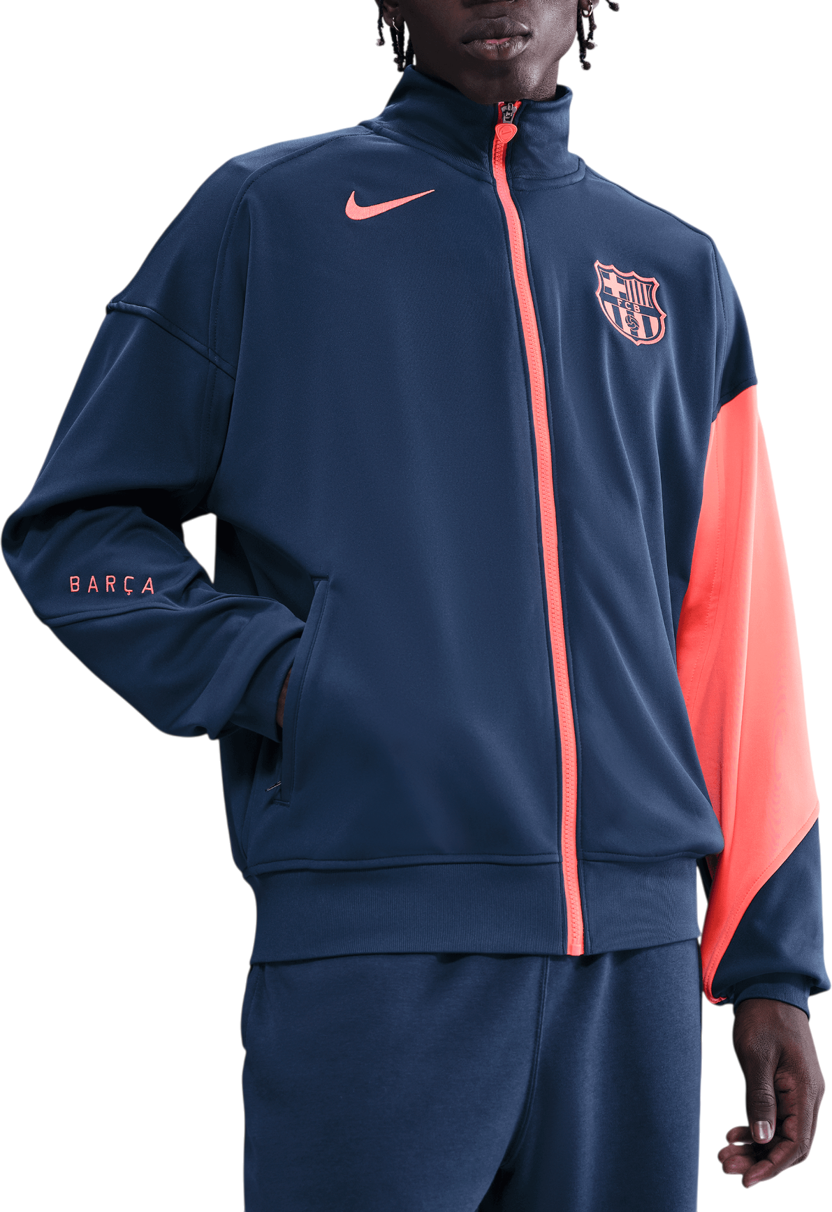Casaco Nike Dri-FIT Total 90 FC Barcelona Anthem Jacket 2025/26