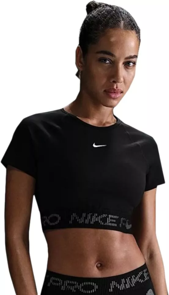 Koszulka Nike W NP DF SS CROP TOP TT GX