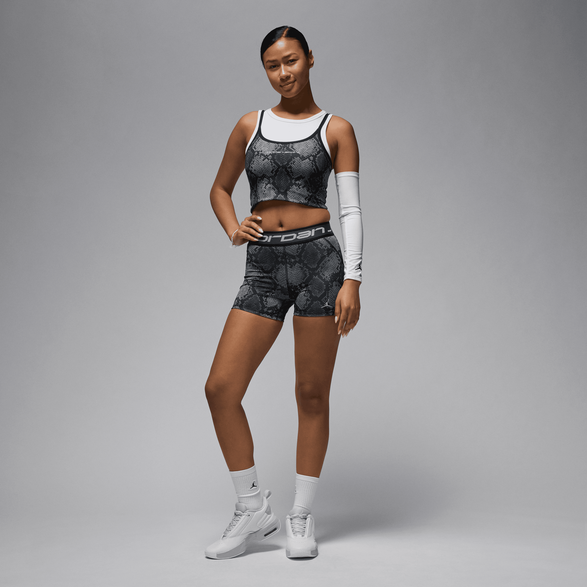 Kit Nike AOP Crop Tanktop Women - Top4Running.fr