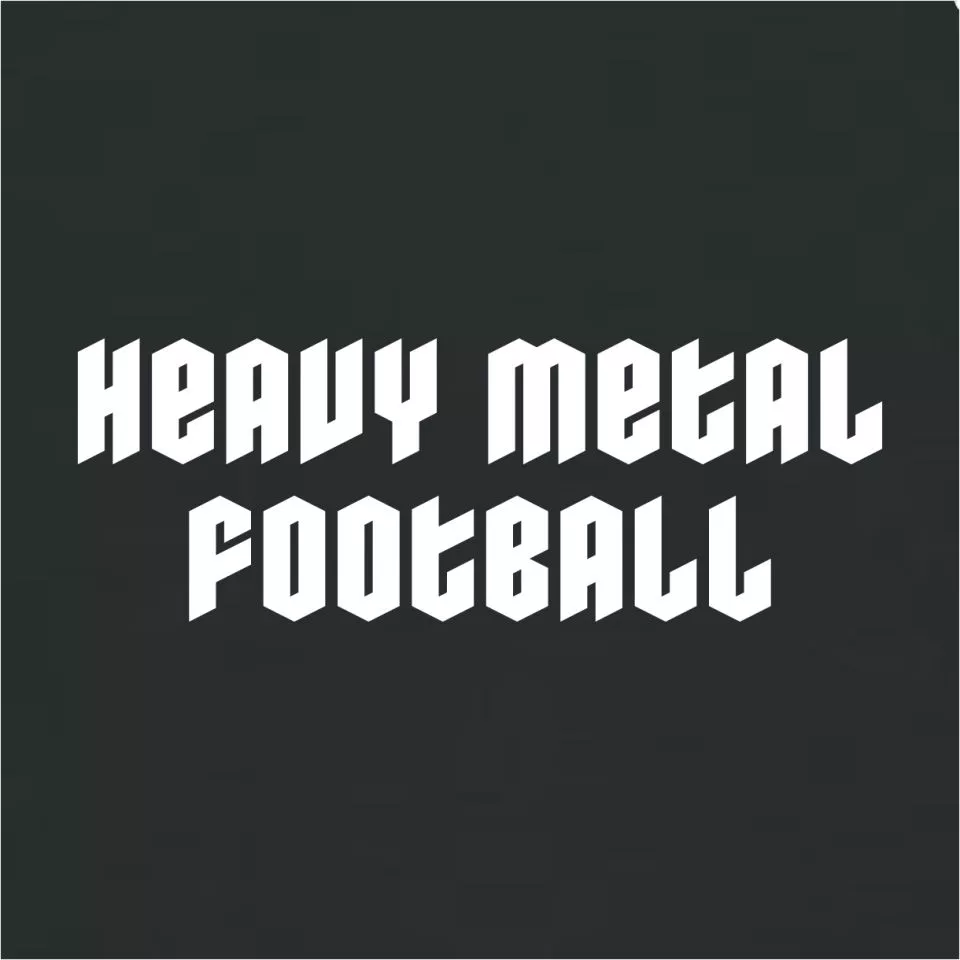 T-paita 11teamsports Heavy Metal Football