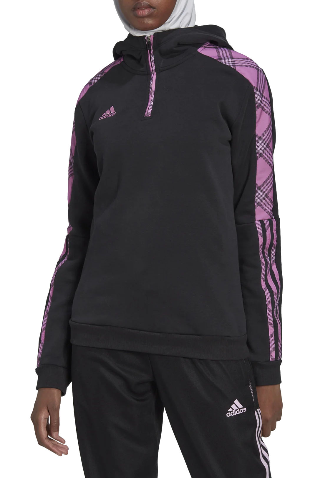Sweatshirt com capuz adidas Sportswear TIRO HOODY WR W