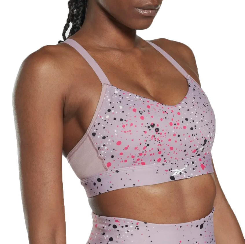 Bra Reebok Lux Multi-Colored Speckle Strappy