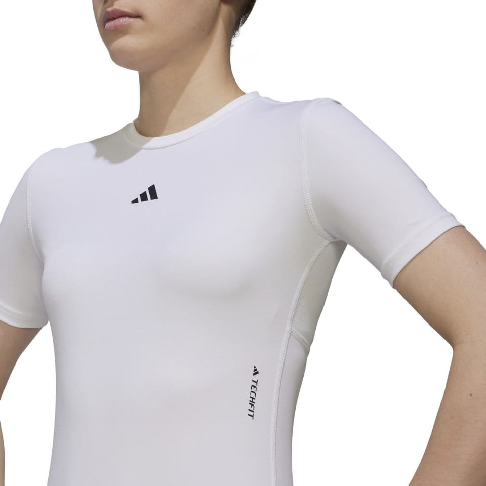 Dámské tréninkové tričko s krátkým rukávem adidas Techfit