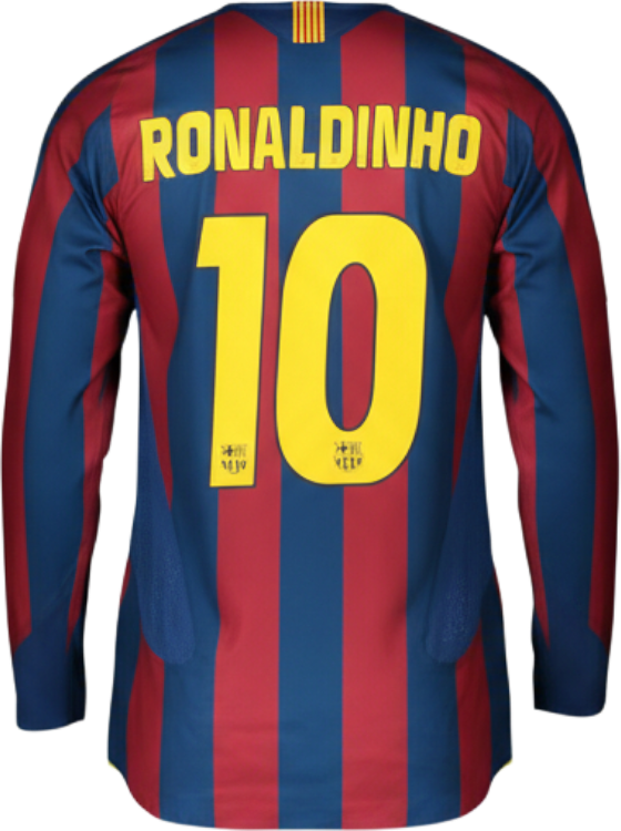 Camisa de manga larga Nike FC Barcelona Reissue 2005 'Ronaldinho