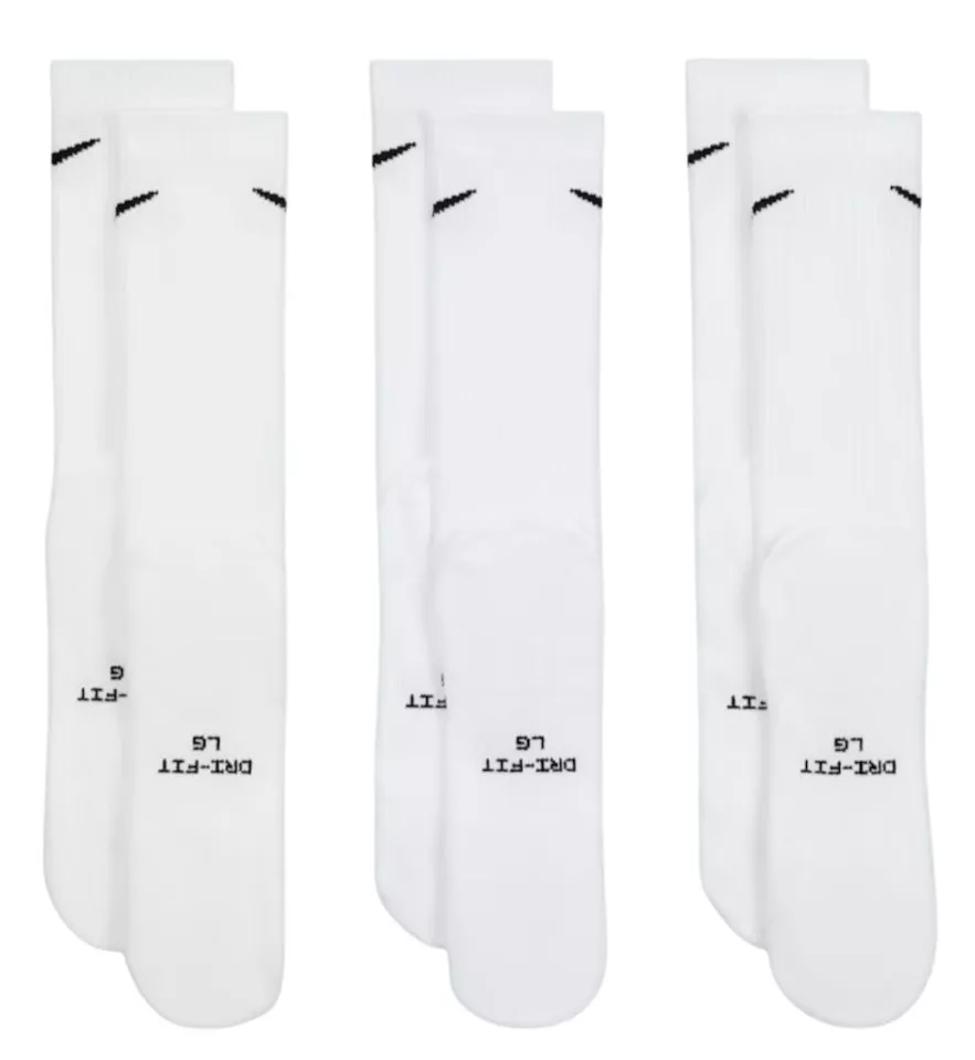 Středně vysoké ponožky Nike Everyday Elevated Crew (3 páry)