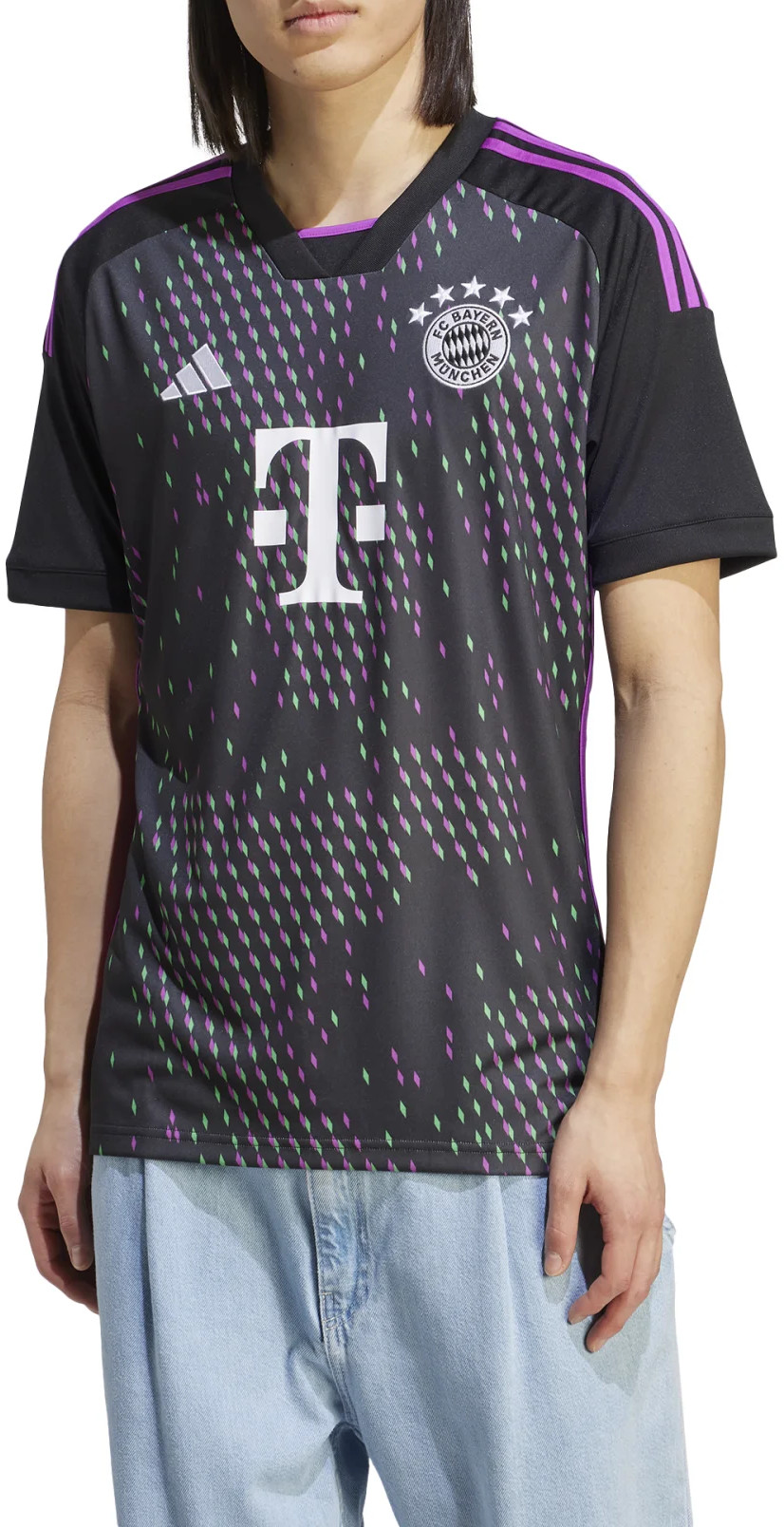 Pánský hostující dres s krátkým rukávem adidas FC Bayern Mnichov 2023/24