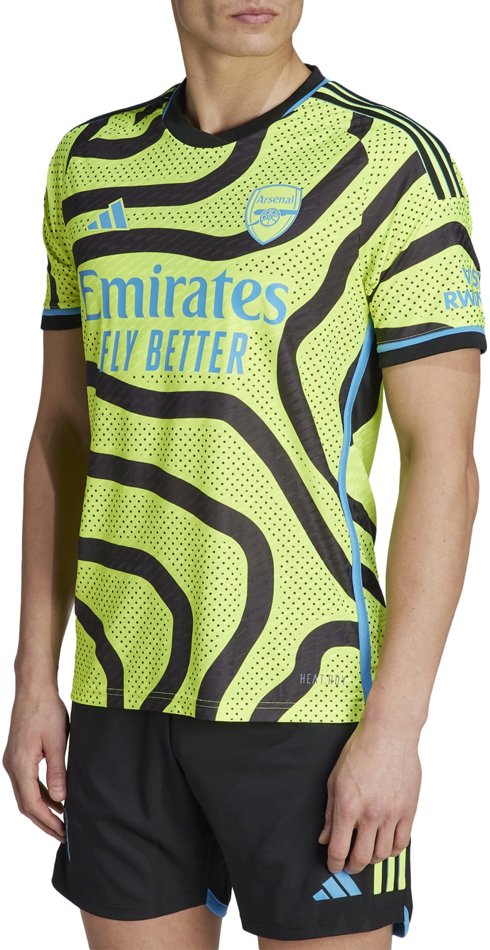 Pánský hostující dres s krátkým rukávem adidas Arsenal 2023/24 Authentic