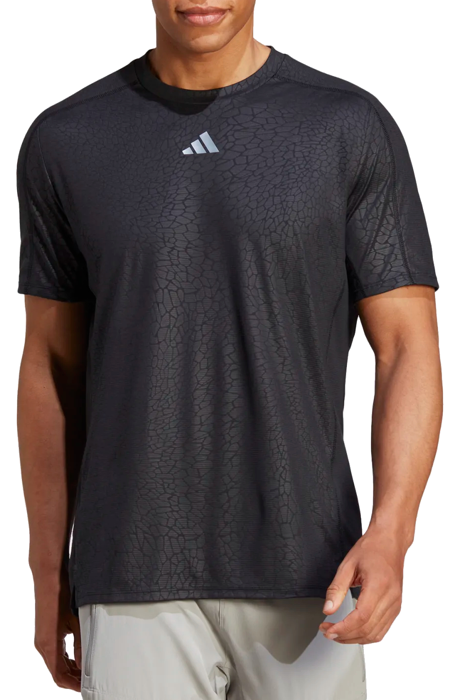 Pánské tričko s krátkým rukávem adidas Workout PU Print