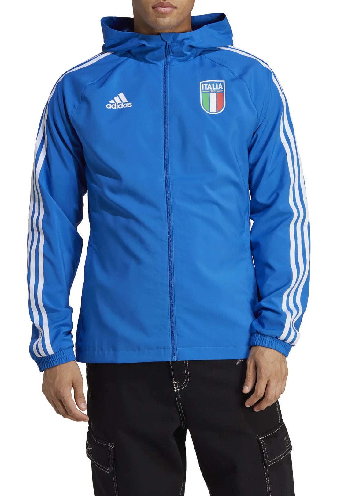 Jacheta cu gluga adidas FIGC GR WB