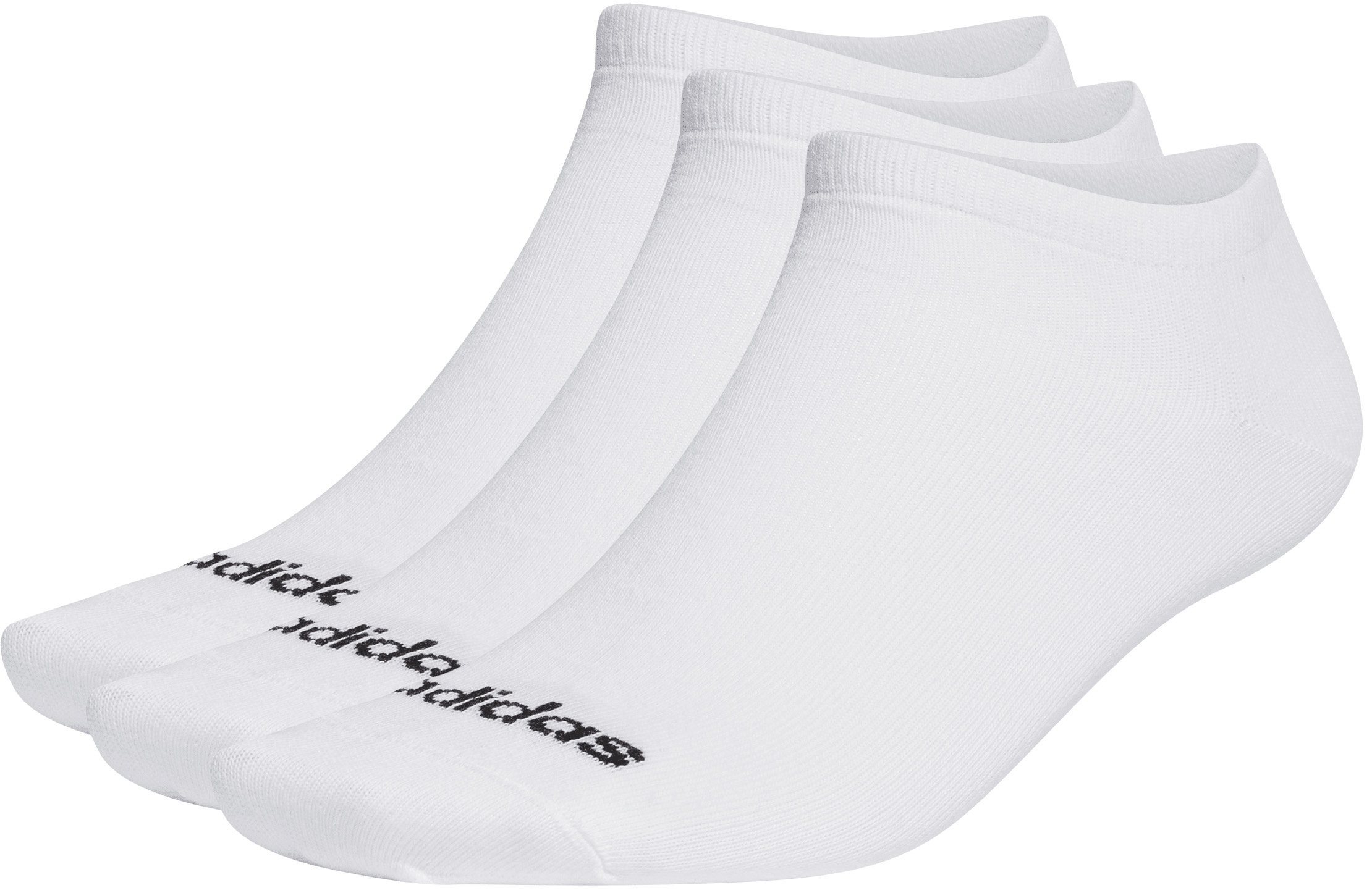 Ponožky adidas Thin Linear Low-Cut (3 páry)