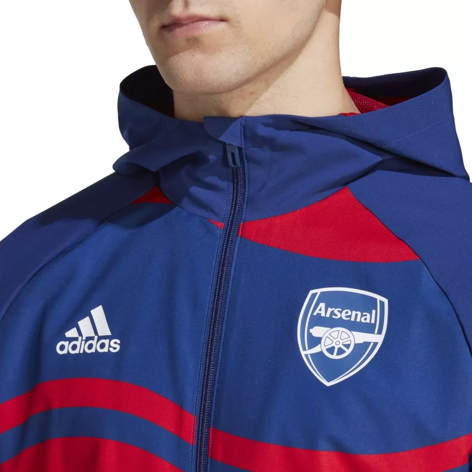 Bunda s kapucňou adidas ARSENAL FC WINDBREAKER