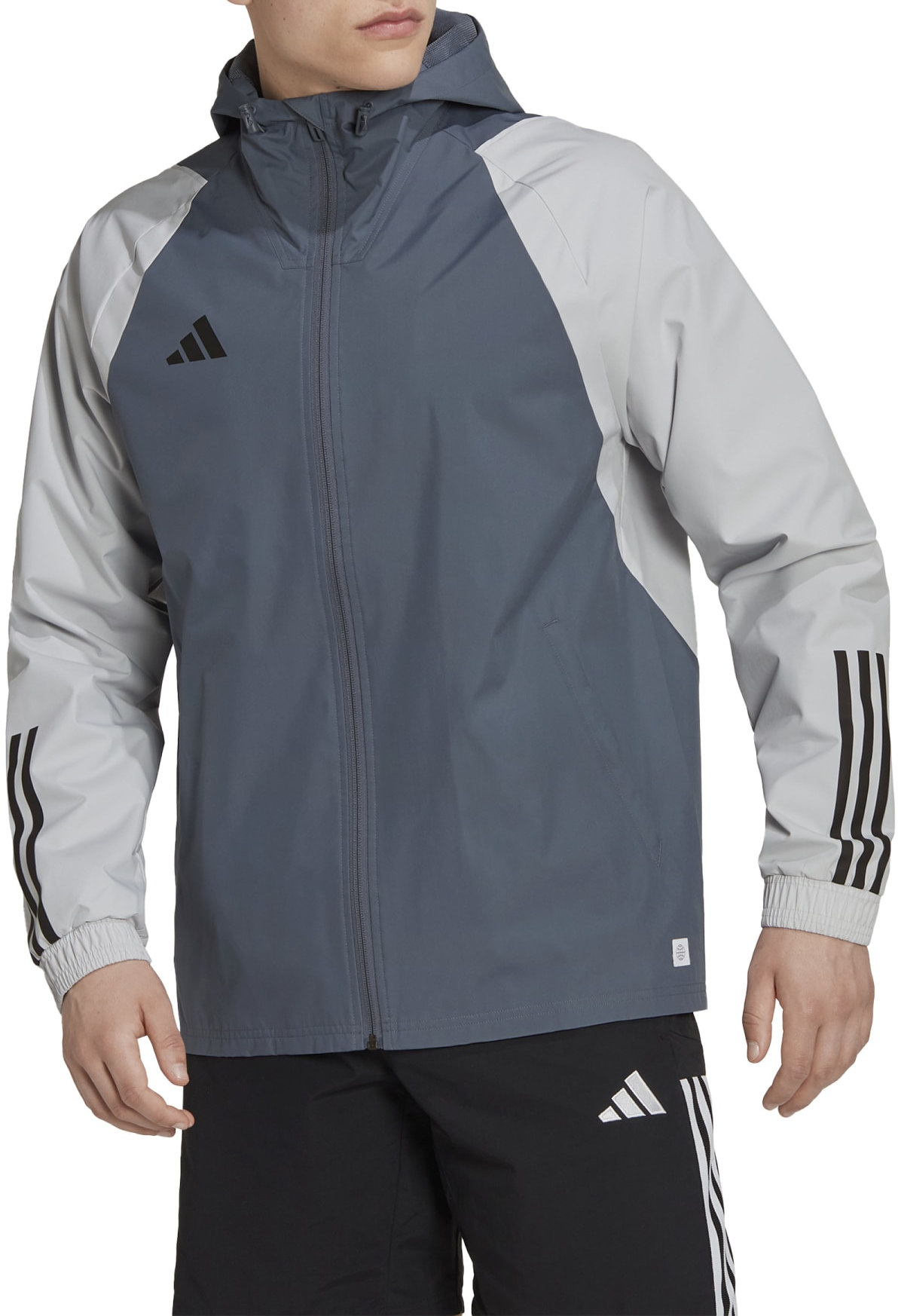 Hupullinen takki adidas TIRO23 C AW JK