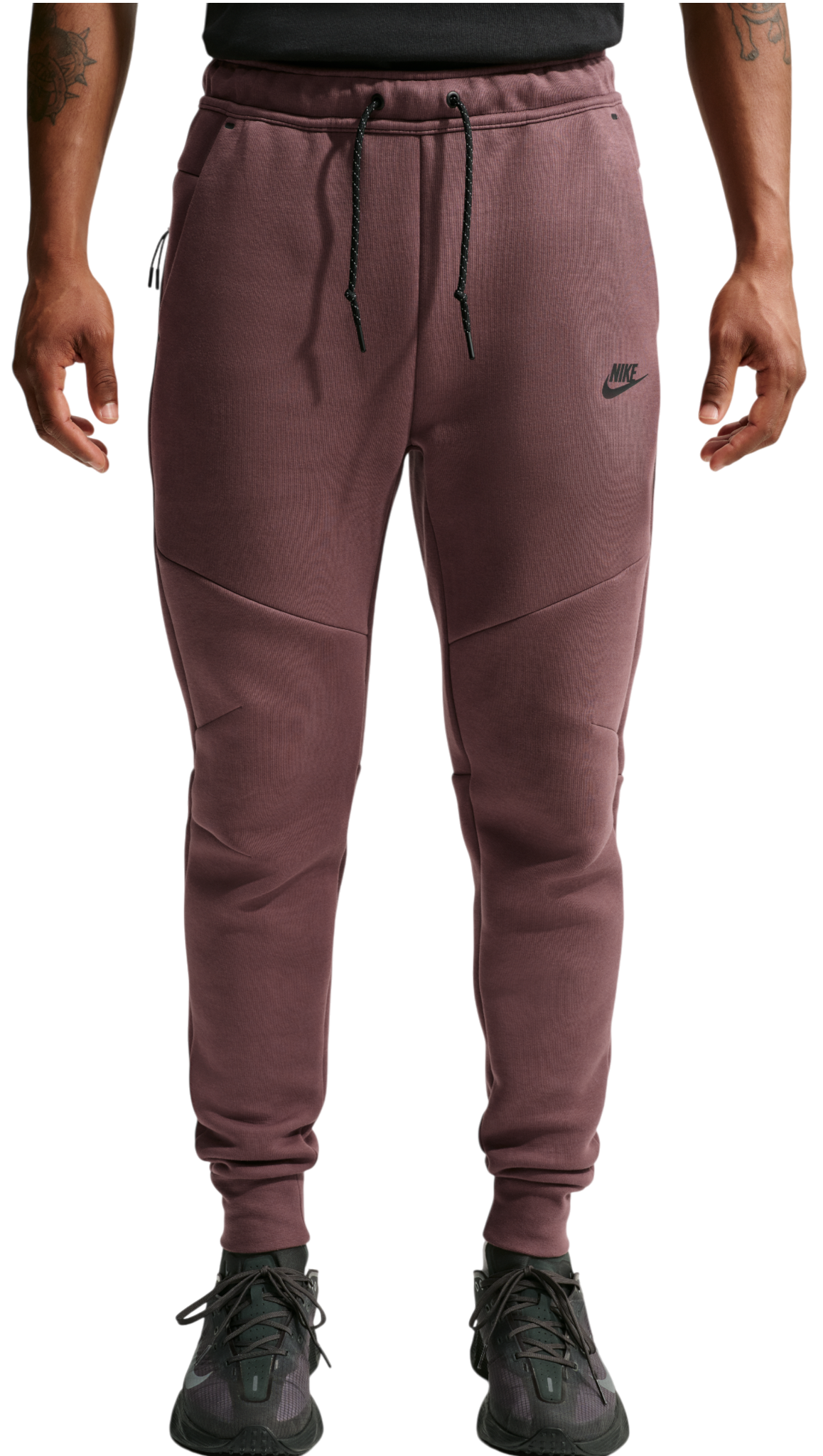 Nike Tech Fleece Broeken, L, Donkerrood