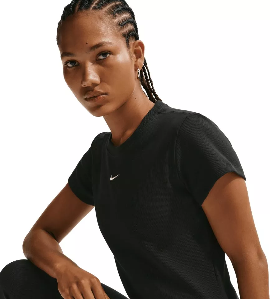 Nike Ribbed T-Shirt Women Rövid ujjú póló