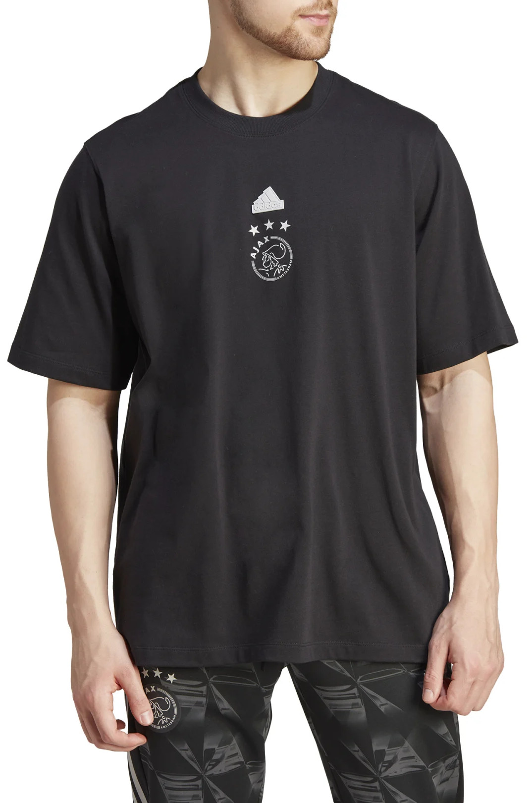 Pánské fotbalové tričko s krátkým rukávem adidas Ajax Amsterdam Lifestyler
