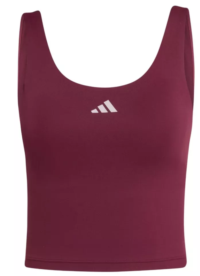 Camiseta sin mangas adidas 3 Stripes Studio All Me Light Support Tank Top Women