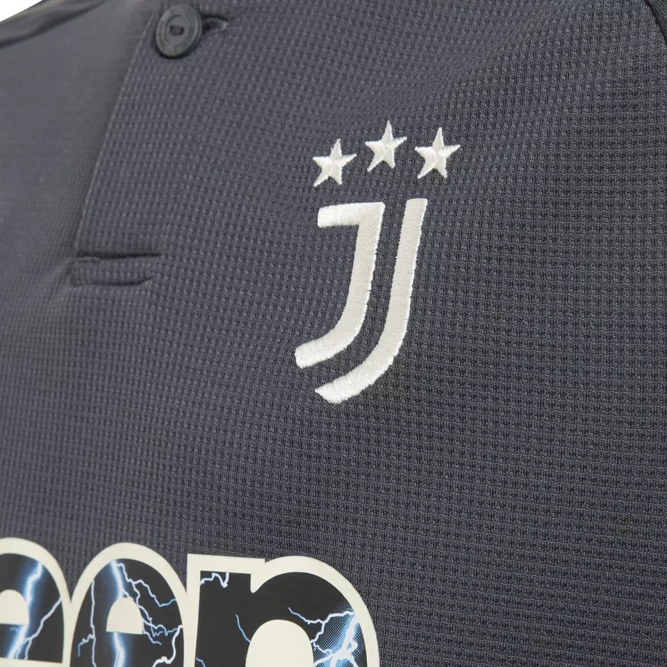 Dětský alternativní fotbalový dres s krátkým rukávem adidas Juventus 2023/24