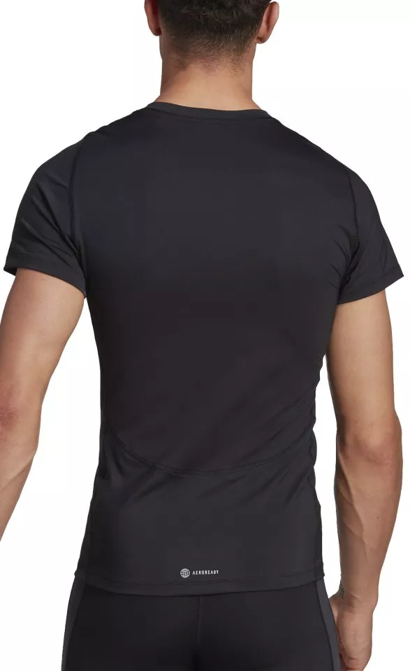 Black 88% Polyester and 12% Elastane Mens Adidas Techfit Base