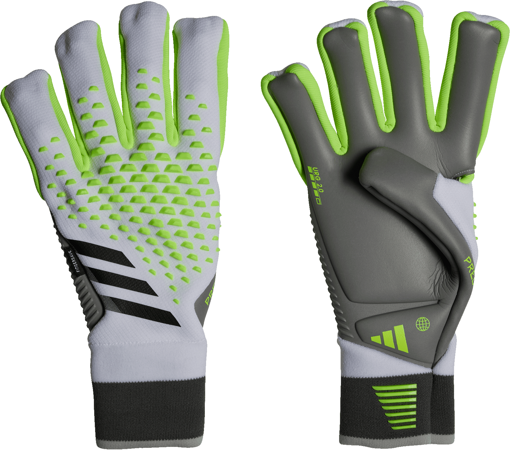 Adidas Predator Edge Pro Gloves White 11 - Soccer Gloves