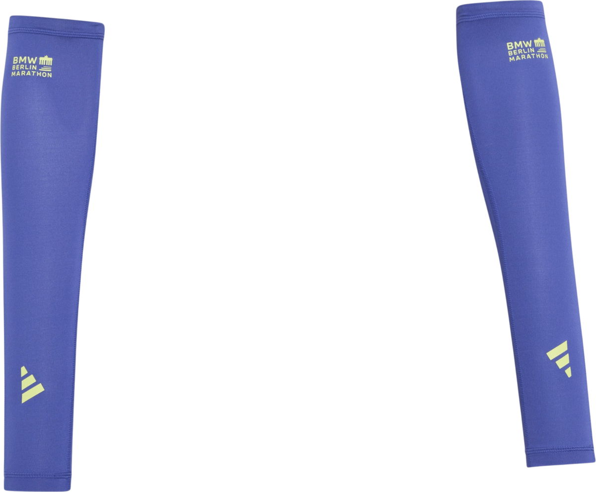 adidas BMW Berlin Marathon 2026 Armstukken hardlopen, S, Blauw